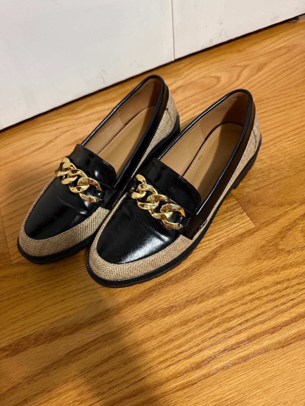 Black and Brown Loafers